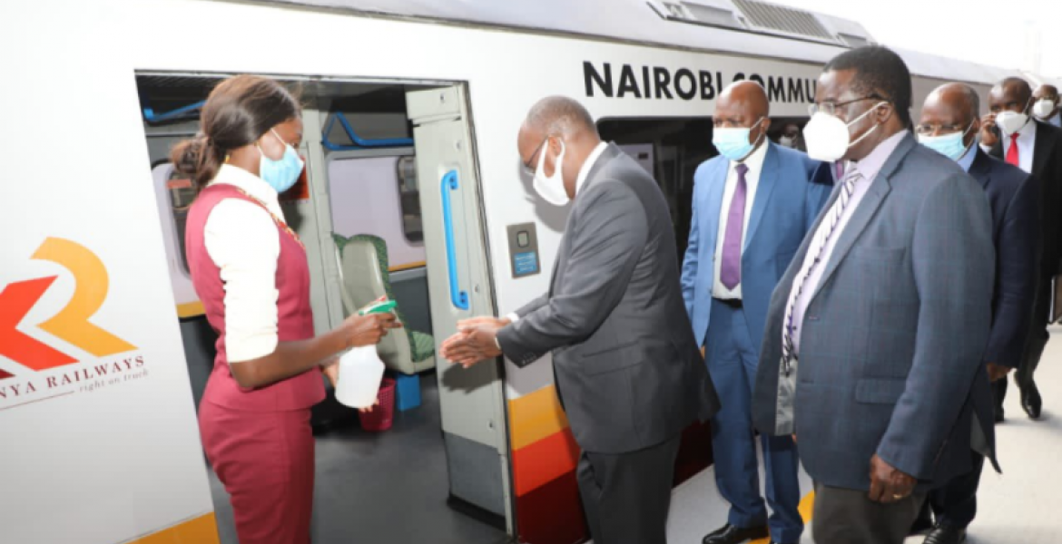 Gov't Launches Nairobi CBD-JKIA Commuter Rail Service, Passengers to Pay Sh500