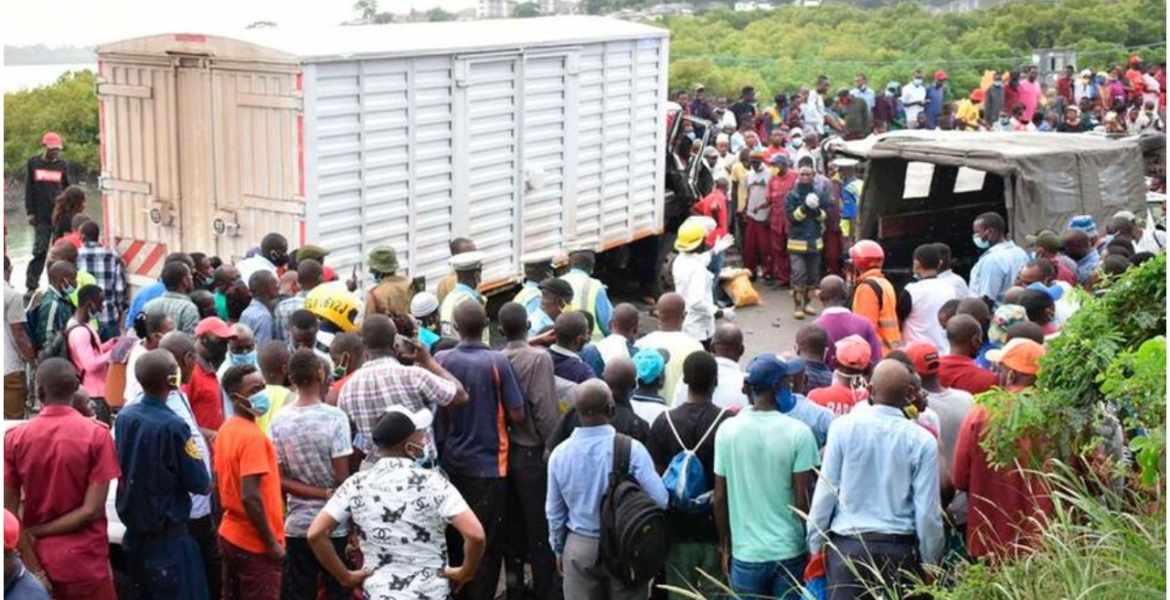 Five Family Members Killed in a Grisly Road Accident Along Nairobi-Mombasa Highway