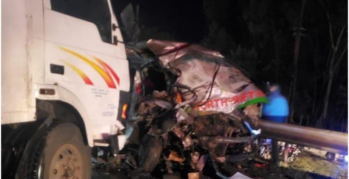 Six Killed in Ghastly Road Crash along Nakuru-Nairobi Highway