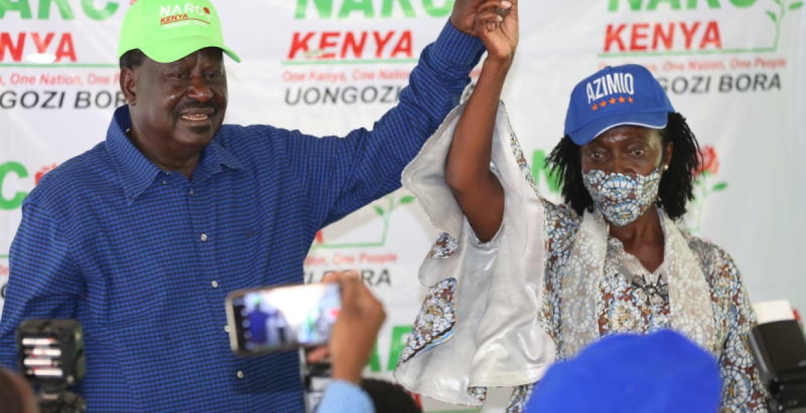 Raila Picks Martha Karua As His Running Mate | Mwakilishi.com