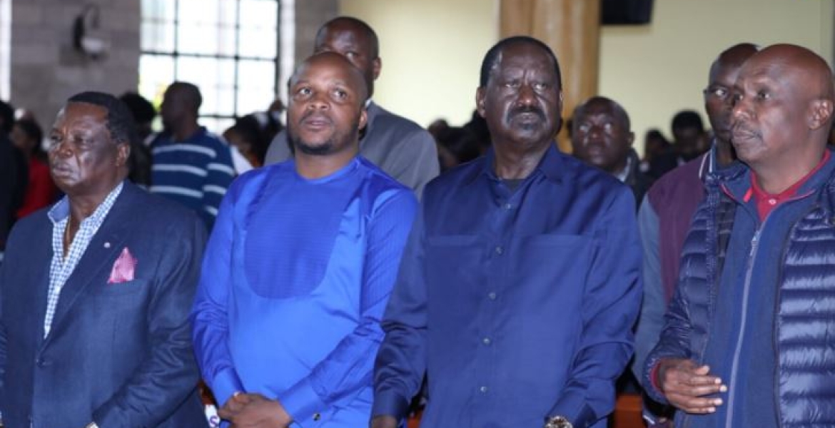 Raila: We Want to Take Kenyans to Canaan to Enjoy Life