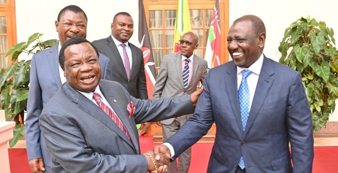 President Ruto Meets Cotu Secretary-General Francis Atwoli At State ...