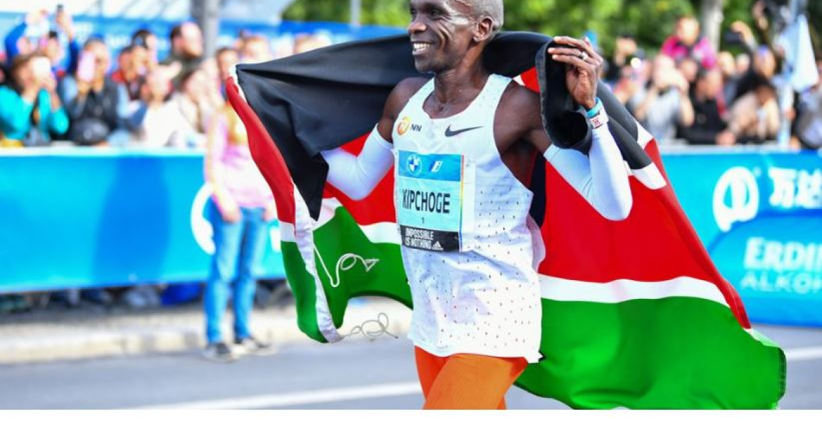 Kipchoge Eyes a Course Record at Boston Marathon on Sunday
