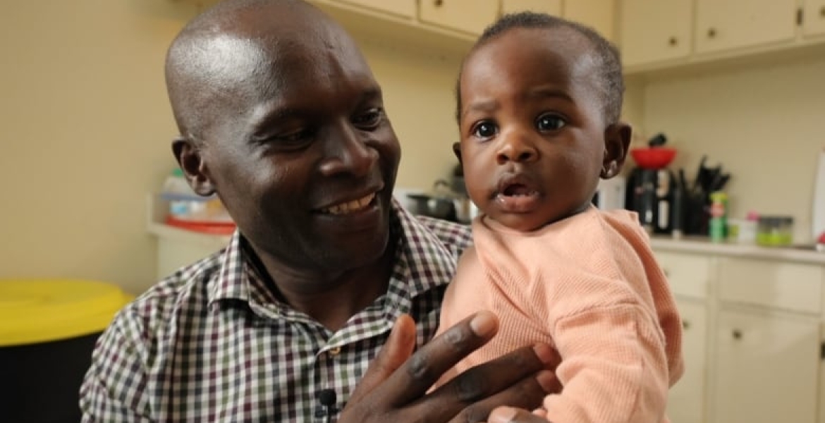 David Kipkoech Keter Hold His Six-month-old Daughter Kenyan Man Living in Canada Gets 6-Month Reprieve From Deportation