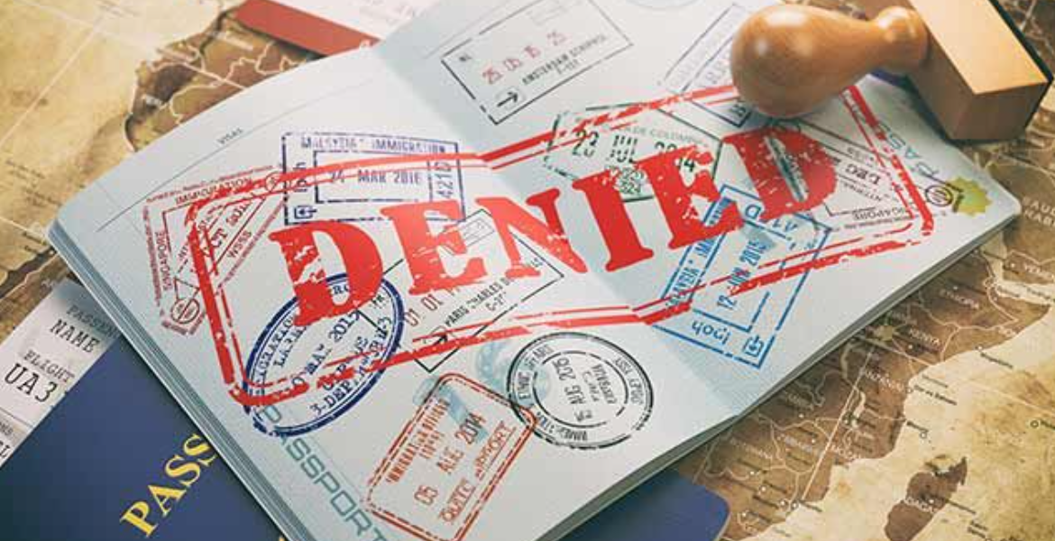 A Sample of a Denied Stamp on a Passport US Makes Changes to Visa Applications Affecting Applicants Who Wish to Study Abroad
