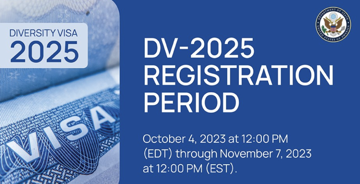 Registration for DV2025 (Green Card Lottery) Tomorrow Tuesday