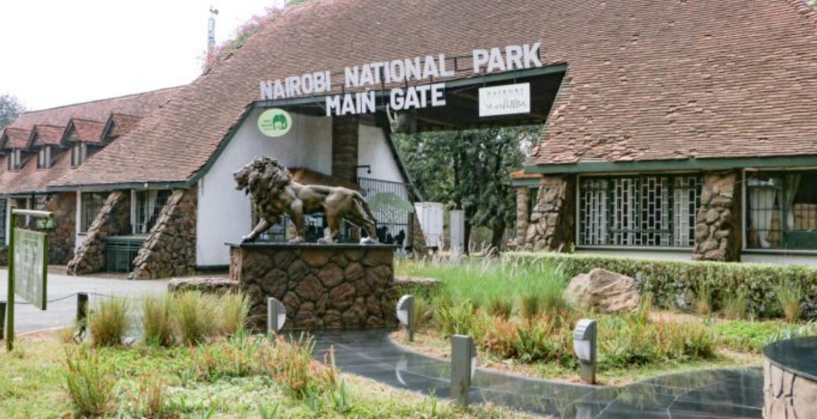 The Main Gate at the Nairobi National Park Kenya Govt Grants Free Entry to National Parks on Jamhuri Day
