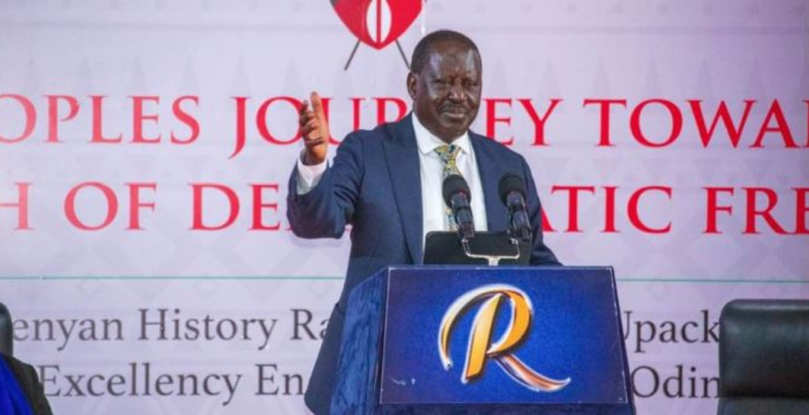 Azimio Leader Raila Odinga Raila Sounds Alarm on Ruto's Taxes and Foreign Policies