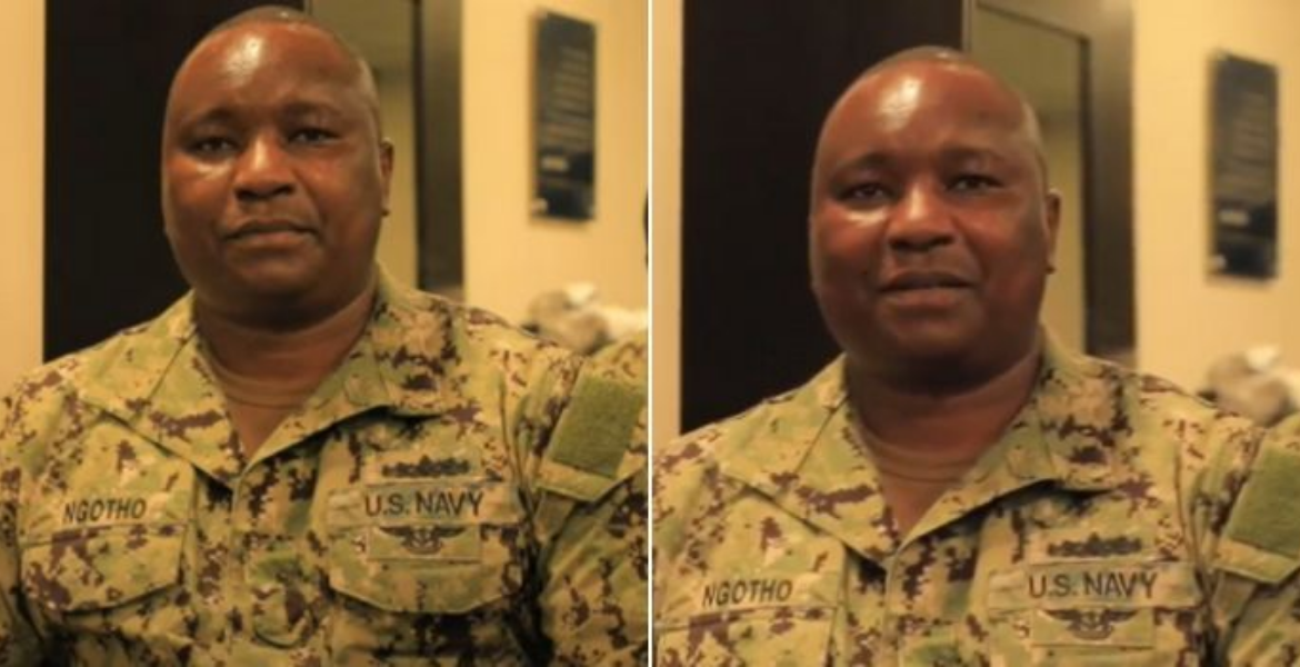 US Navy recruiter Moses Githinji Moses Githinji's Transformative Role in Helping Kenyans Join US Navy