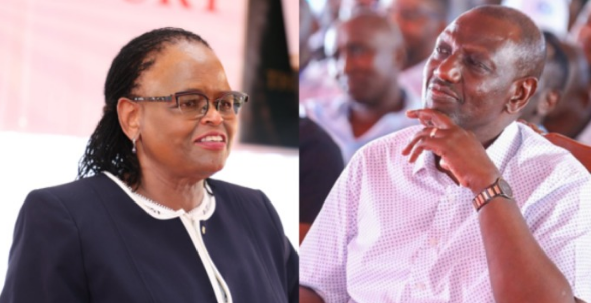 CJ Martha Koome and President William Ruto Ruto and CJ Koome Triumph in African Leadership Magazine Awards