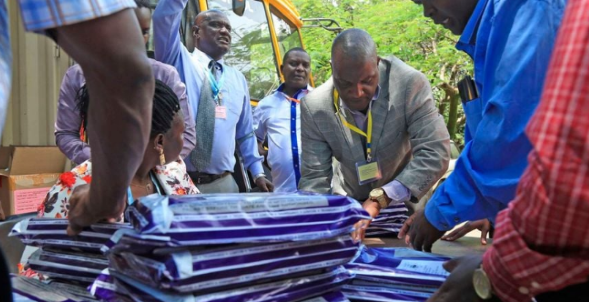 Centre Managers Collect Afternoon Session Exams at the Kisumu Central Deputy County Commissioner’s Offices KCSE Results Verification in Progress, Release Date Confirmed