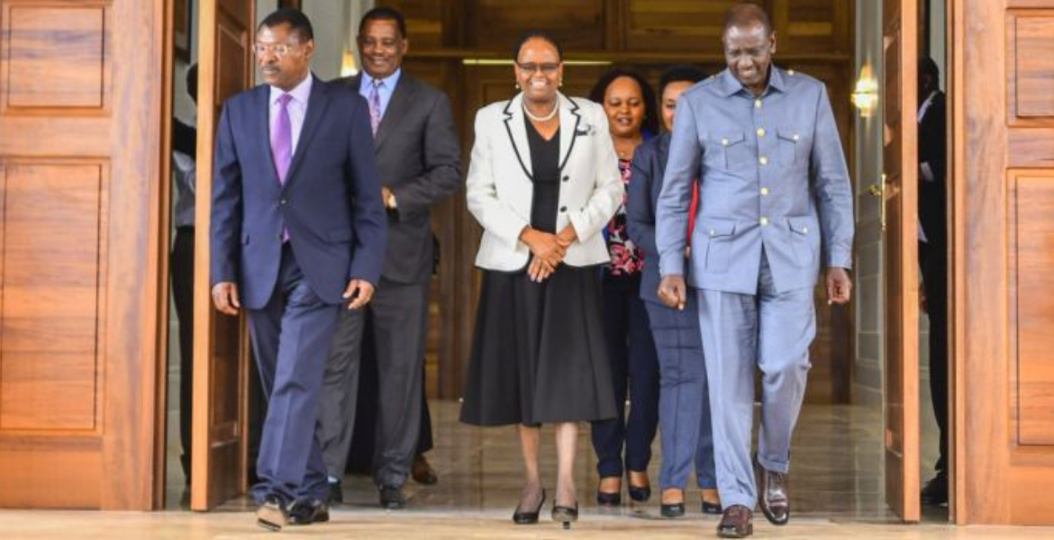 President William Ruto, Chief Justice Martha Koome and National Assembly Speaker Moses Wetangula Ruto, Chief Justice Koome Hold Crucial Talks to Combat Corruption