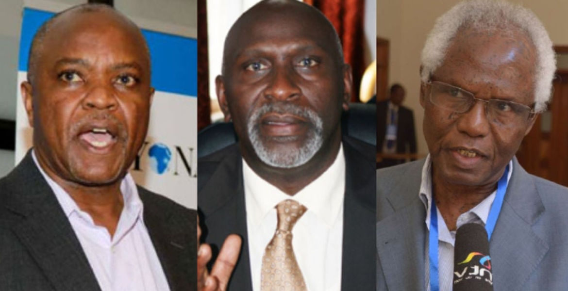 From left: Tom Mshindi, Charles Nyachae, and Francis Muthaura Ruto Appoints Francis Muthaura, Charles Nyachae to Gov't Positions