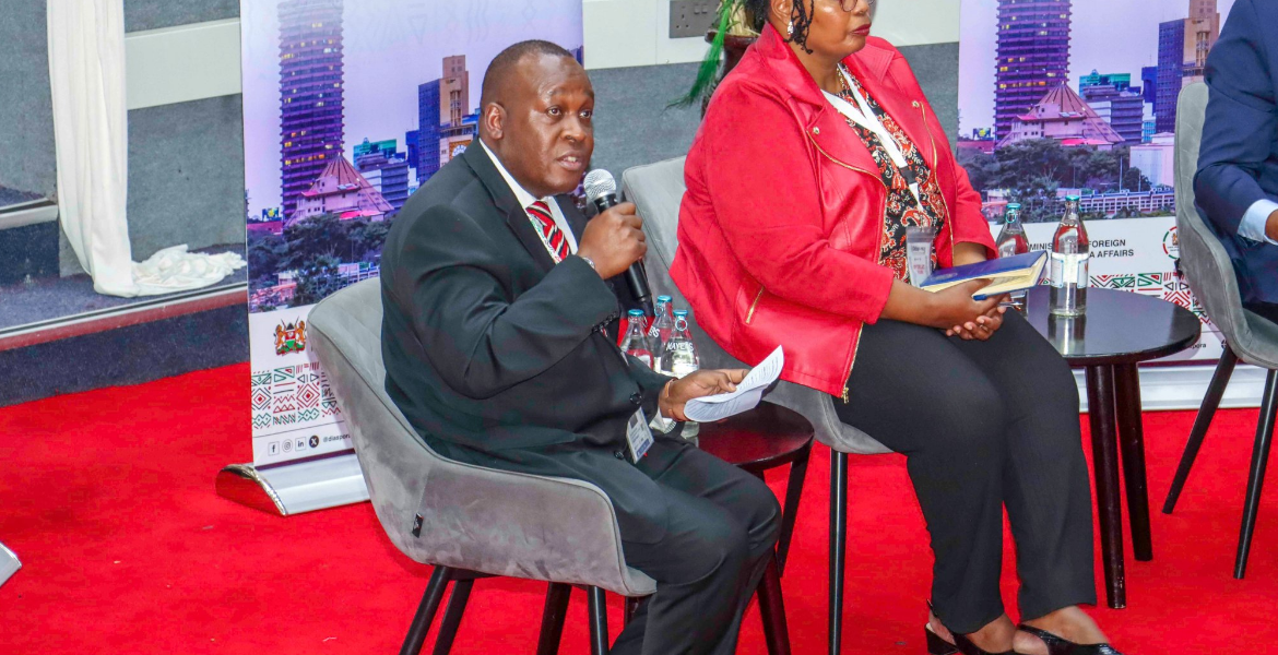 Diaspora Affairs' Savings, Investments, and Remittance (SRI) Director Boniface Munzala Kenya's Strategic Partnership with Its Diaspora to Eliminate Remmitance Bottlenecks
