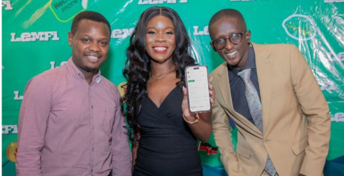 From Left, Chief Executive Officer, Pesa Swap Chris Munyasya, Country Manager, LemFi Kakea Mbacha and Content Creator Timothy Kimani (Njugush) Central Bank Approves LemFi Remittance Service for Kenyan Diaspora