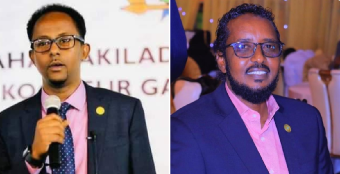 Two members of the Somali Federal Parliament, Ahmed Abdi Kooshin and Hassan Abdinur Two Somali Lawmakers Claim Kidnapping Attempt in Kenya