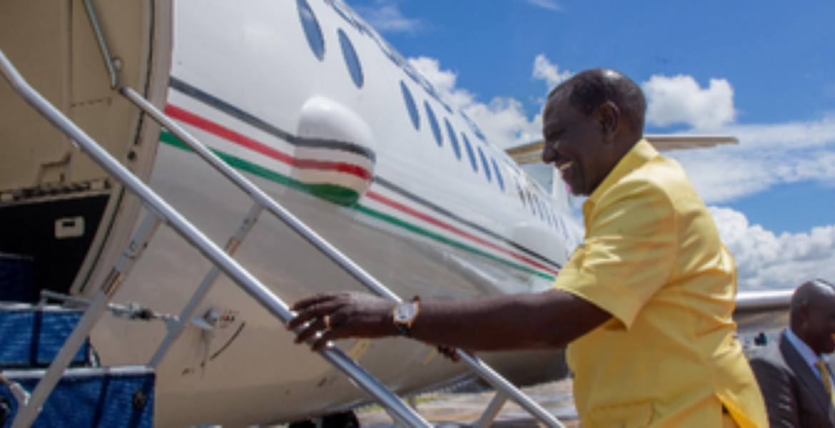 President William Ruto Ruto Heads to Beijing for the China-Africa Summit