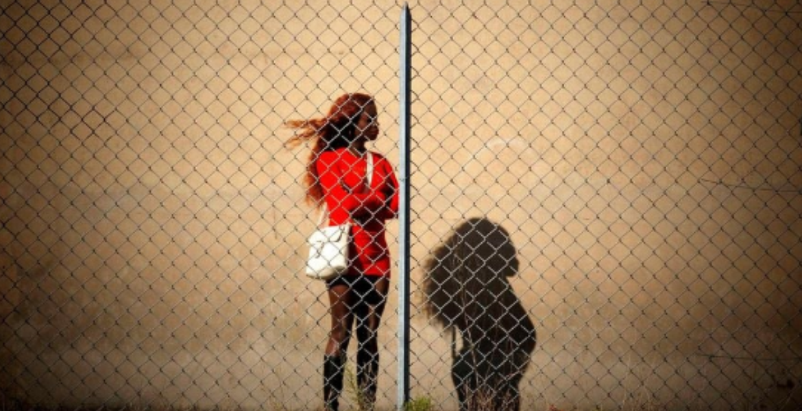 A Sex Worker Waiting for Potential Clients Sex Trade Breeds Wealth and 'Curses' in Mount Kenya