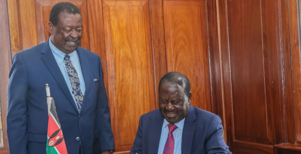 Prime Cabinet Secretary Musalia Mudavadi and Former Prime Minister, Rt. Hon. Raila Odinga Musalia Mudavadi to Champion Raila Odinga's Pan-African Vision at Addis Ababa Event