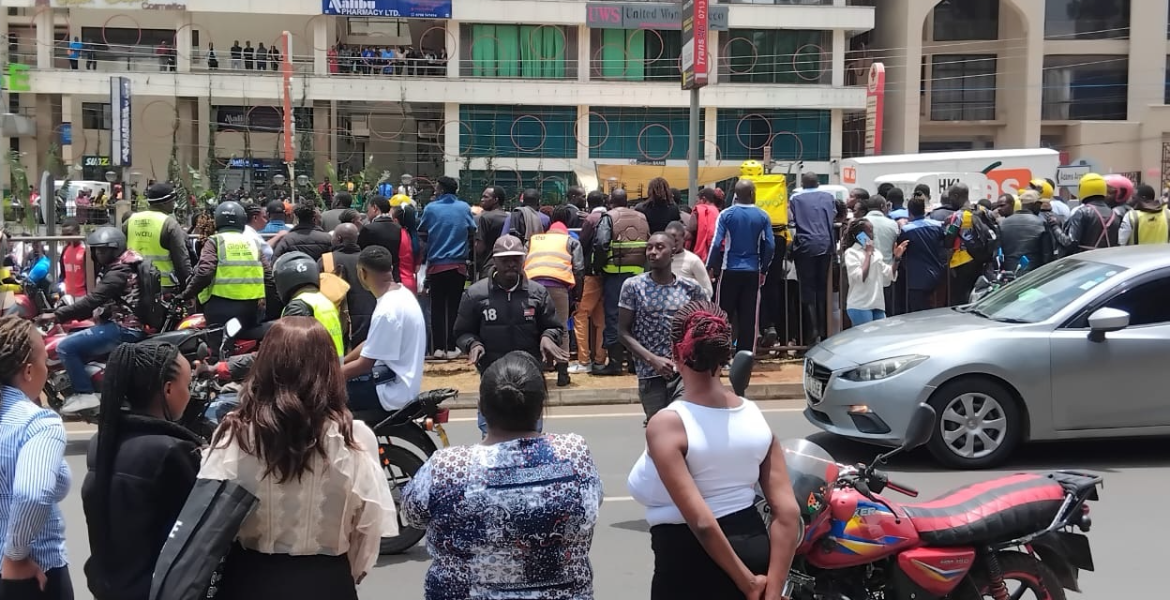 Scene of the Accident where the Briton was Killed President Ruto's Nairobi Tour Continues After Fatal Convoy Incident