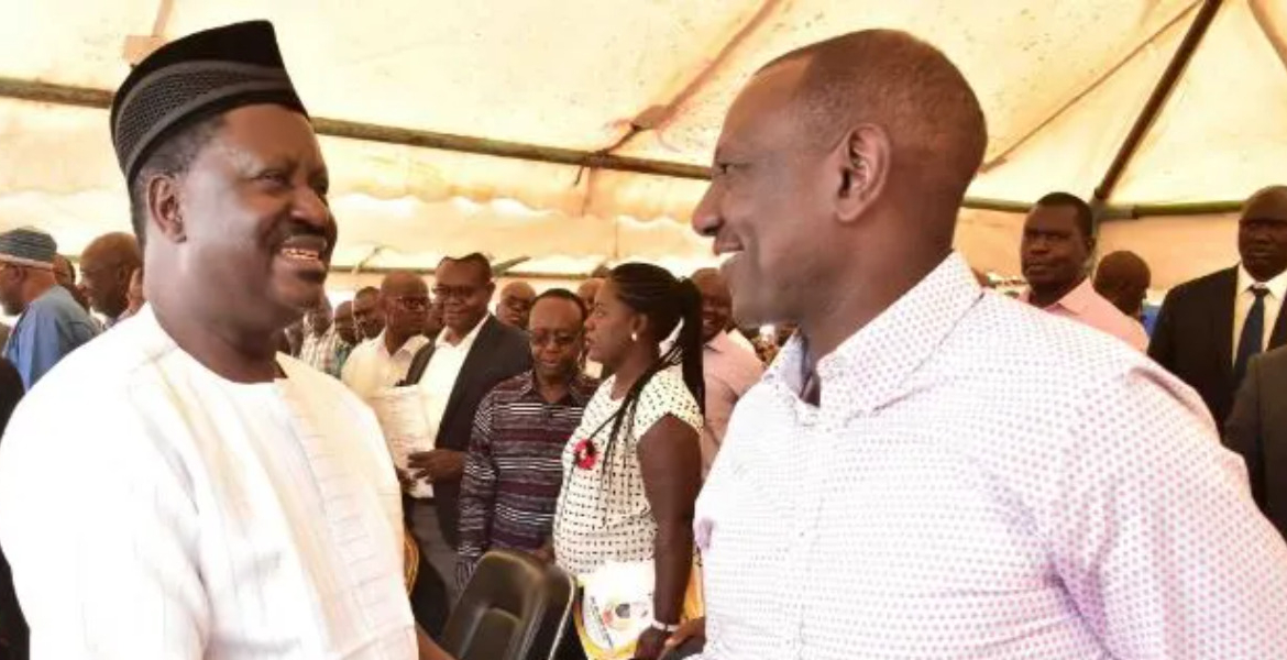 President William Ruto and ODM Leader Raila Odinga Ruto-Raila Alliance Under Strain as ODM Condemns Political Assassinations