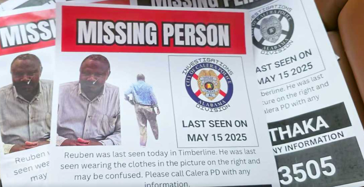 Reuben Waithaka Kenyan grandfather still missing, a month after arriving in the US