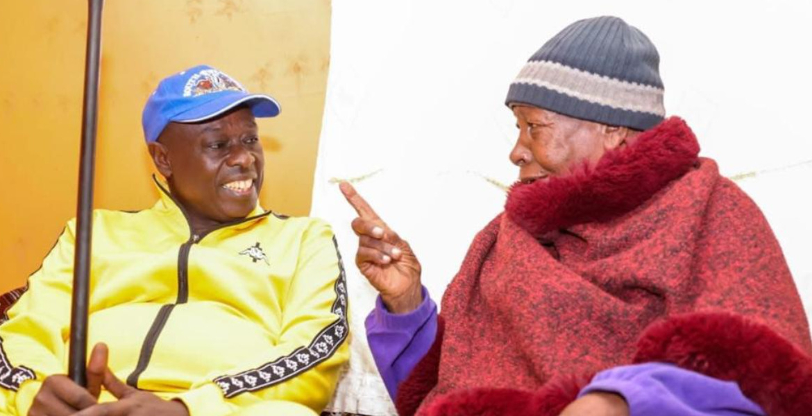 Former Deputy President Rigathi Gachagua Gachagua's Last Surviving Aunt Passes On