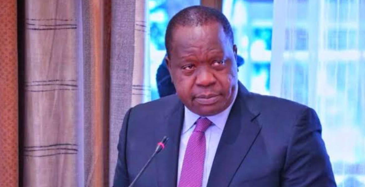 Former Interior Cabinet Secretary Fred Matiang'i Fred Matiang’i Denies Fleeing Kenya, Says 2023 UK Trip Was Approved by State
