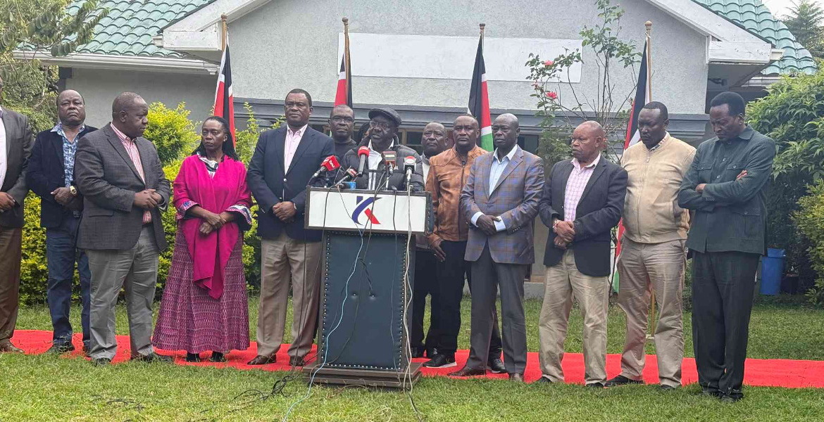 Opposition Leaders Opposition Urges Kenyans to Boycott Pro-Government Firms
