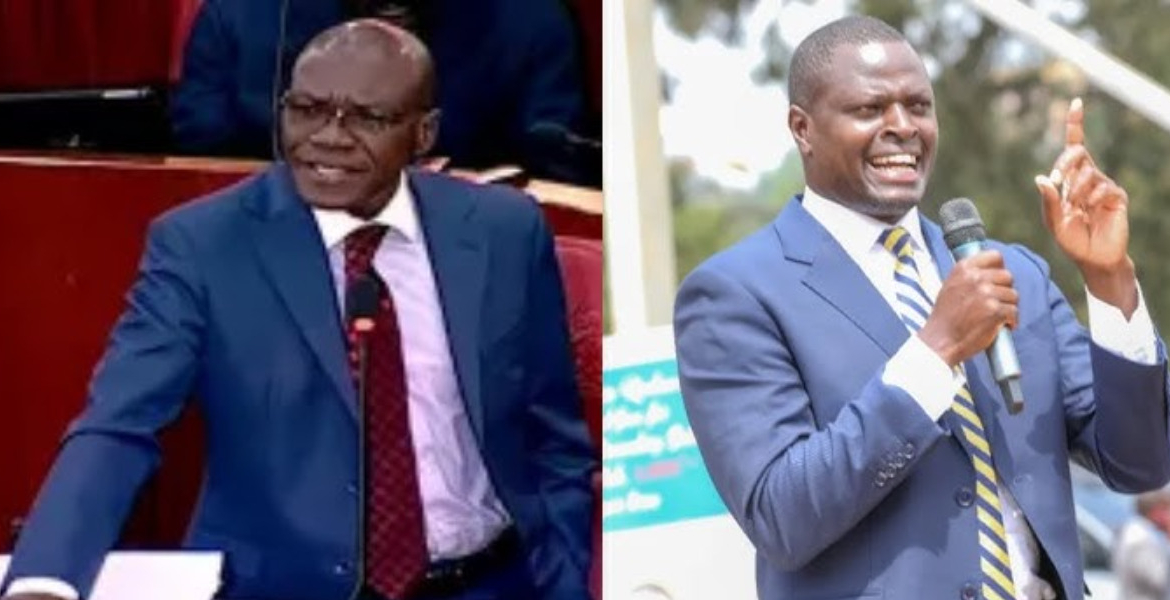Kakamega Senator Boni Khalwale and Kiharu MP Ndindi Nyoro Khalwale and Nyoro Lead Growing Dissent Within Ruto’s UDA Party