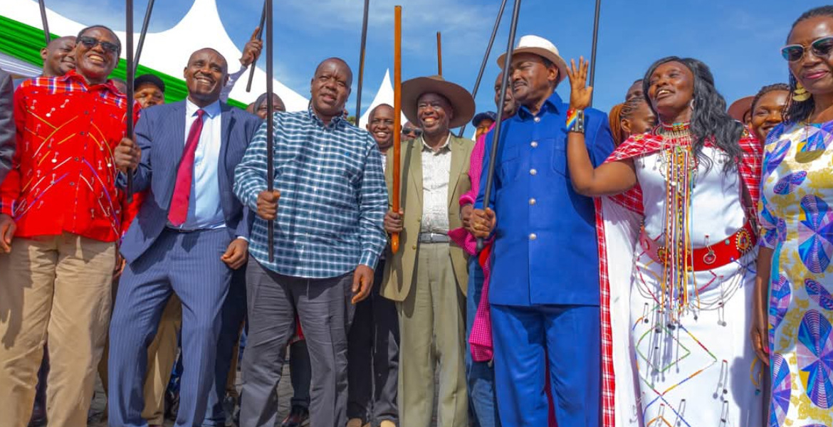 Opposition Leaders Kenya’s Opposition Alliance Faces Internal Divisions in Bid to Block Ruto’s 2027 Re-Election