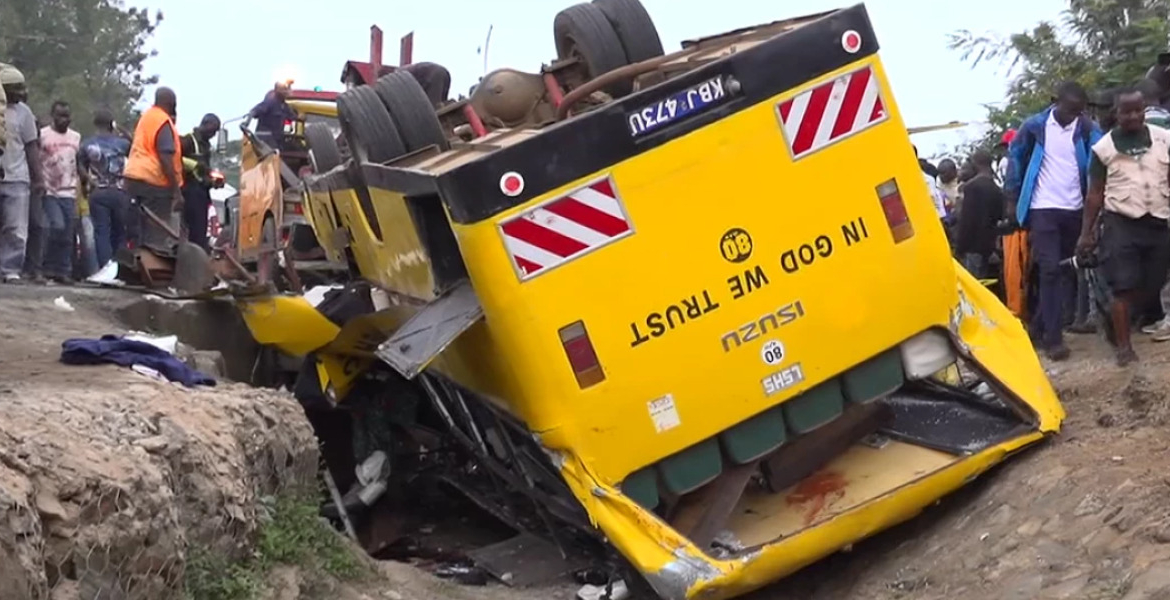 Accident Scene Six Empty Seats That Meant the Difference Between Life and Death in Nyakach Crash