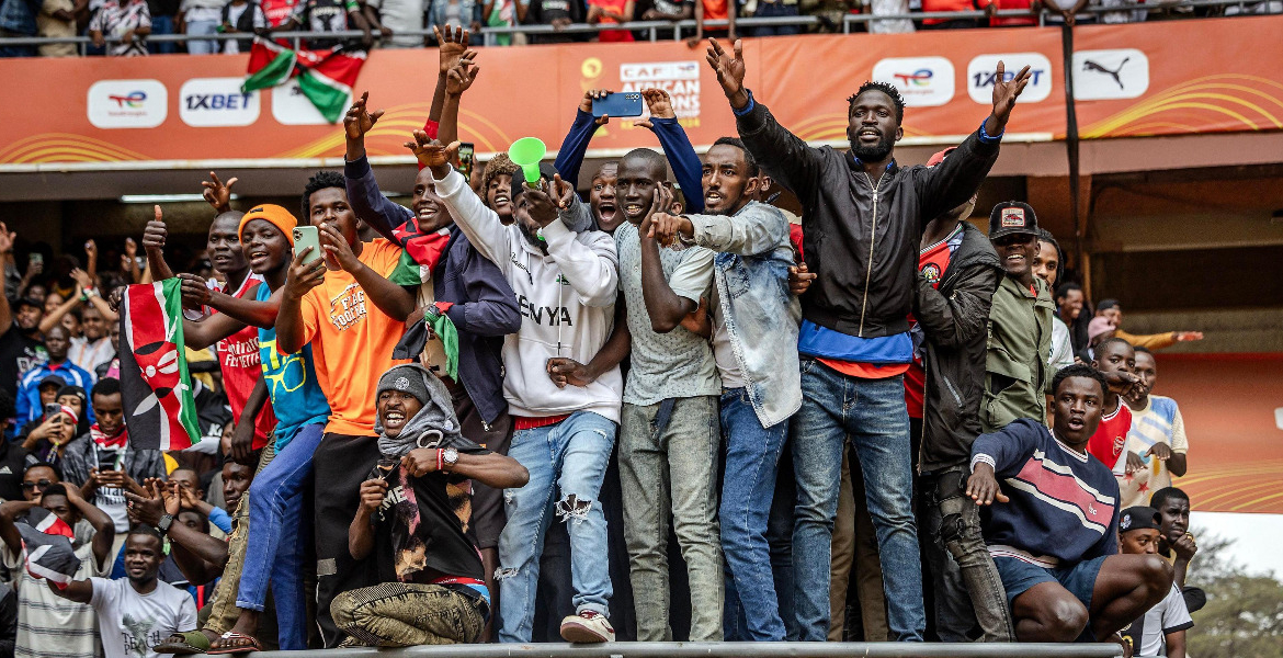 Kenyans Cheering CAF Threatens Relocation of Kenya CHAN Games Over Security Breaches