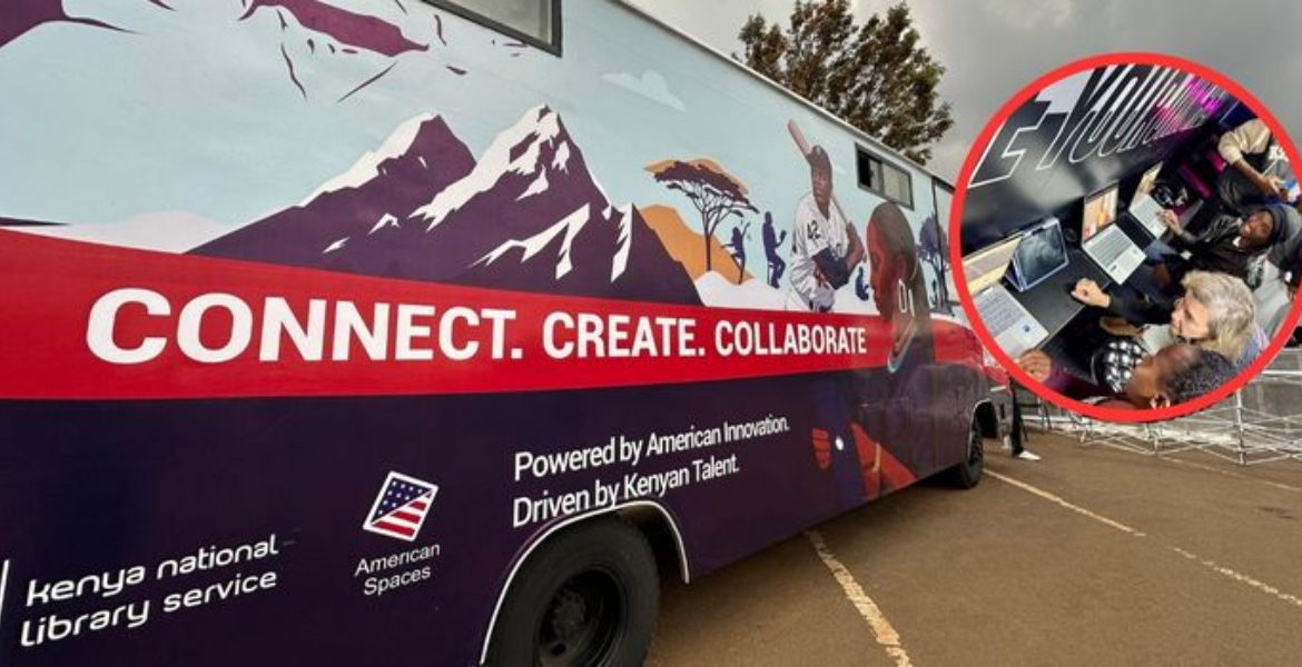 New American Spaces Bus Eldoret Launches American Spaces Bus to Boost Youth Innovation and Digital Access