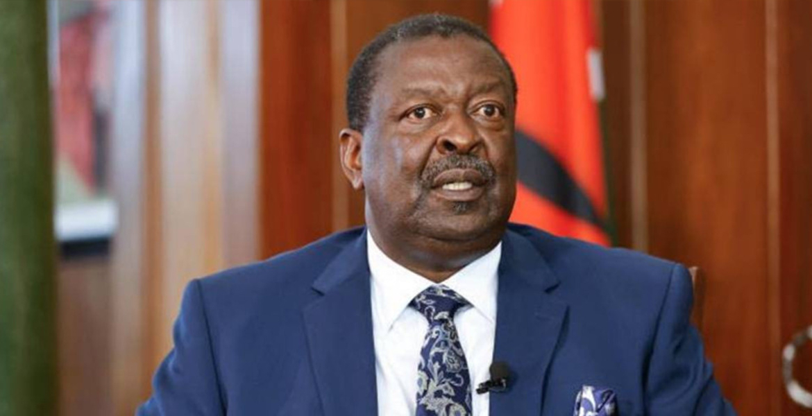 Prime Cabinet Secretary Musalia Mudavadi DCP Has No MP, Can’t Deliver – Mudavadi Says