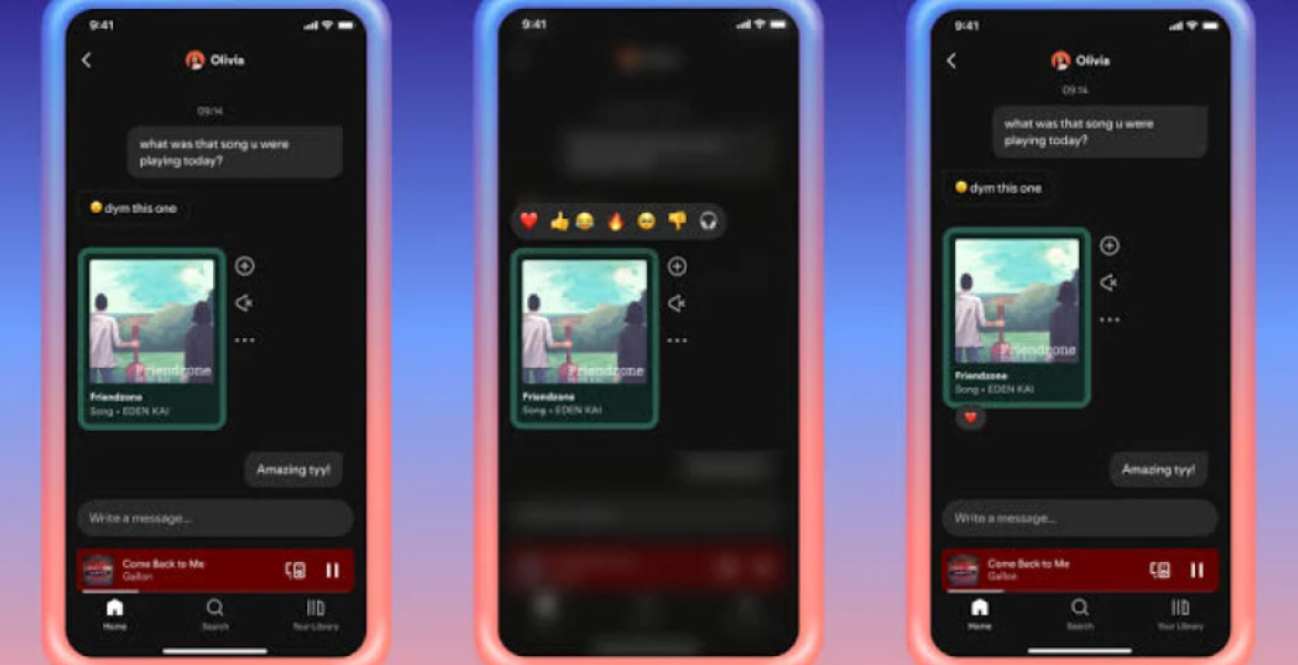 Spotify Spotify Rolls Out In-App Direct Messaging to All Users