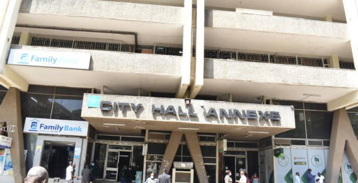 City Hall Annexe Nairobi County Officer Dies After Falling From 6th Floor During Bribery Probe