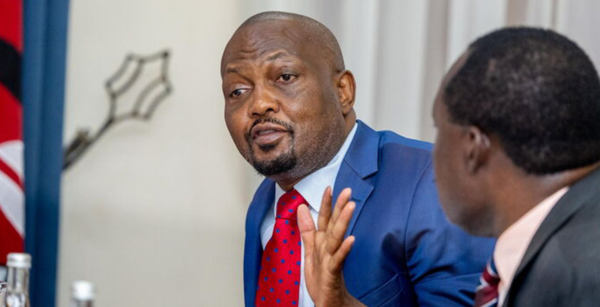 Former Senior State House Advisor Moses Kuria Moses Kuria: I’m Open to Working with Gachagua If He Stops Insulting Our Leaders