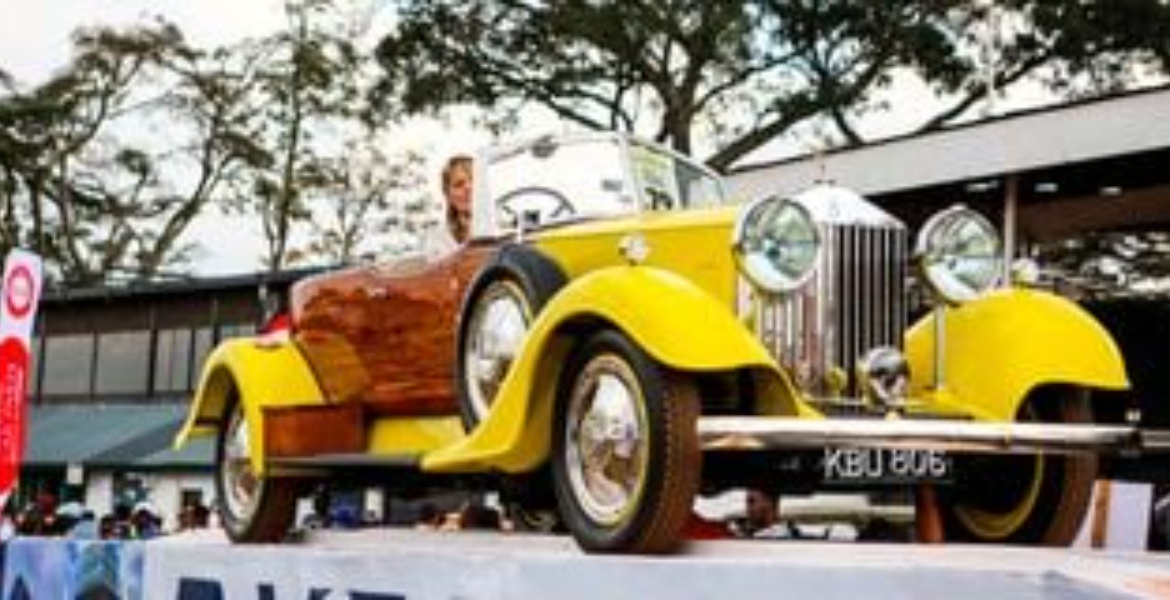 Veronica Duder Parades her Rolls Royce Boattail Vintage Vehicles Shine at Nairobi Racecourse as Gata-Aura Takes Top Prize