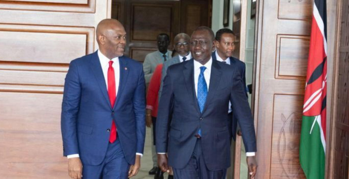 Ruto Announces $1 Billion Infrastructure Investment by Nigerian Billionaire Tony Elumelu