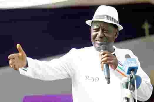 Raila Explains Why He Traveled to the UK