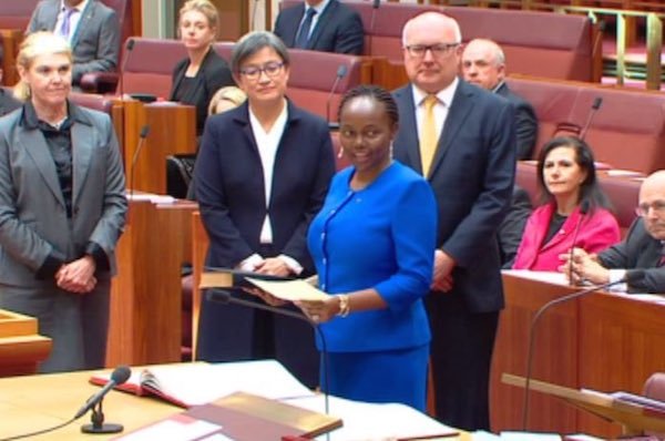 Nyeri Women Don't Batter their Husbands, Kenyan-Born Australian Senator Says