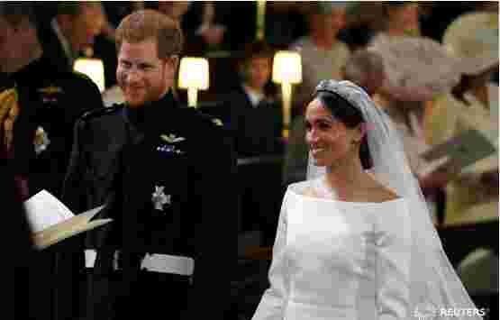 American Actress Meghan Markle Now the Duchess of Sussex as She Finally Marries Britain's Prince Harry