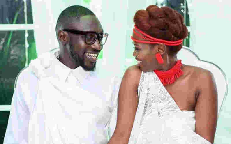 Sauti Sol Guitarist Polycarp Otieno Weds Burundian Fiancée Lady Mandi in Private Ceremony