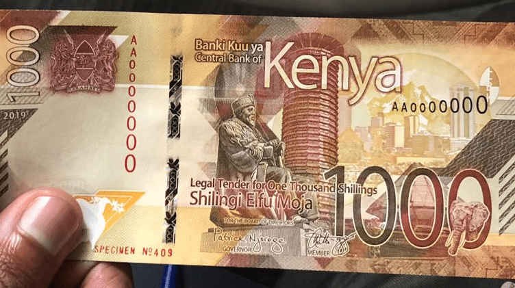 CBK Governor Patrick Njoroge Defends Presence of Kenyatta’s Image on New Banknotes
