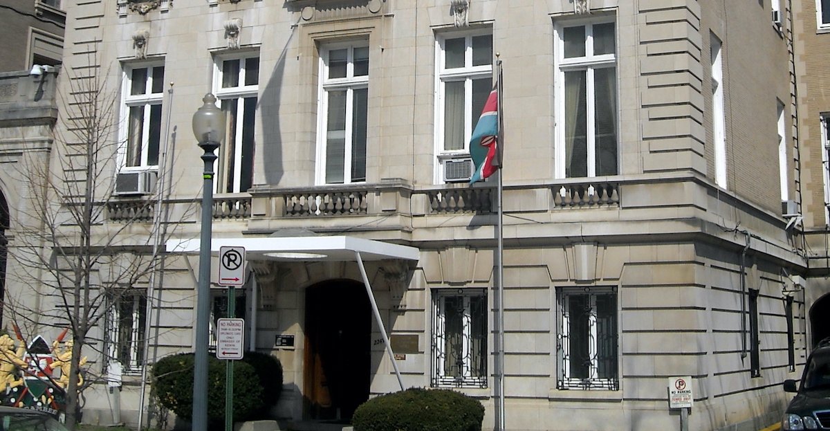 Kenya Embassy in Washington, DC Suspends Walk-in Passport Renewal and ID Registration Services until Further Notice