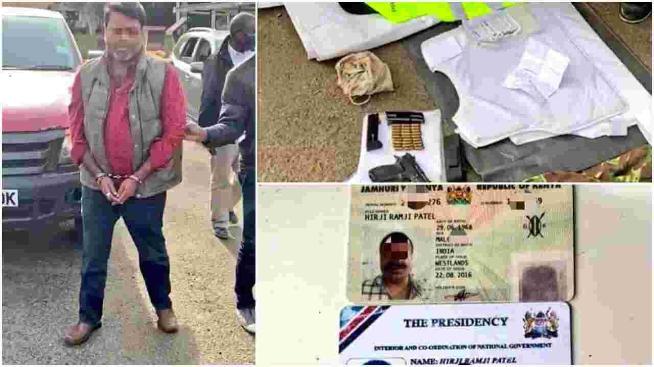 Kenya's Most Wanted Police Impostor Hirji Ramji Patel Arrested by Detectives