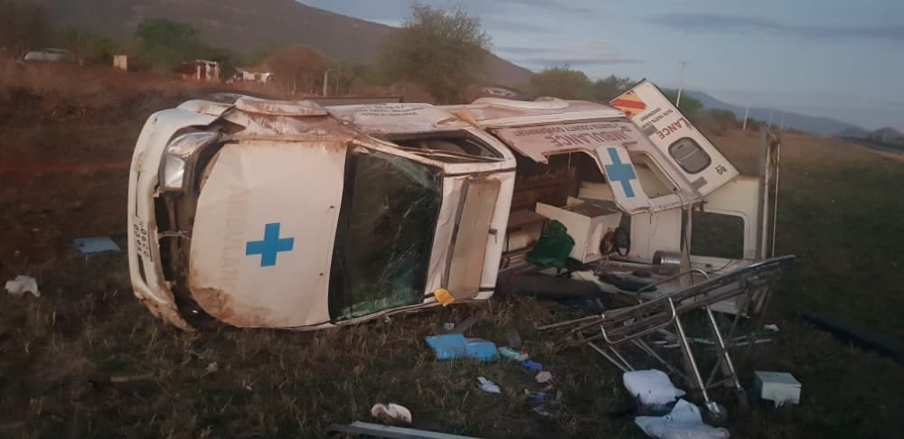Patient Dies After Ambulance Accident on Nairobi-Mombasa Highway