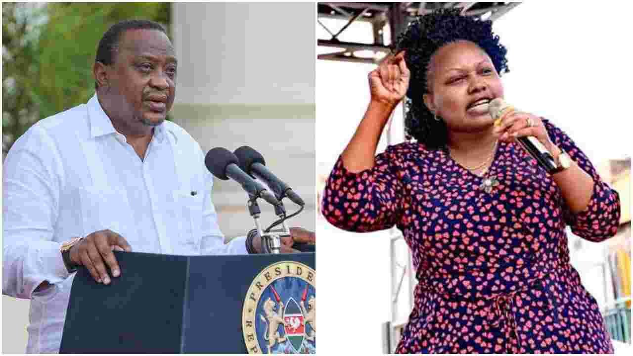 Senator Millicent Omanga Slams President Uhuru After He Locks Down Five Counties