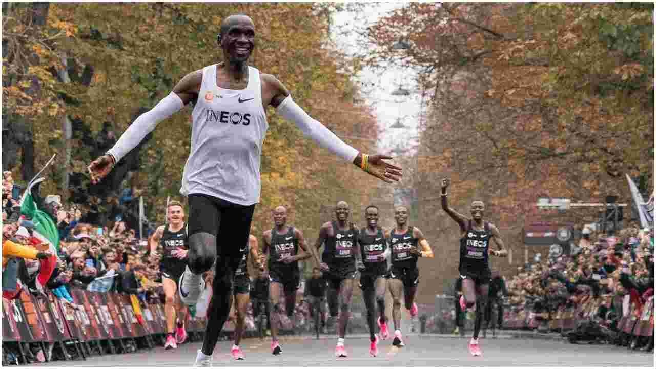 Eliud Kipchoge Sells INEOS 1:59 Challenge Images for Sh3 Million in the US